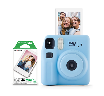 Fujifilm Instax Mini SE Instant Camera with Bonus 10 Pack Mini