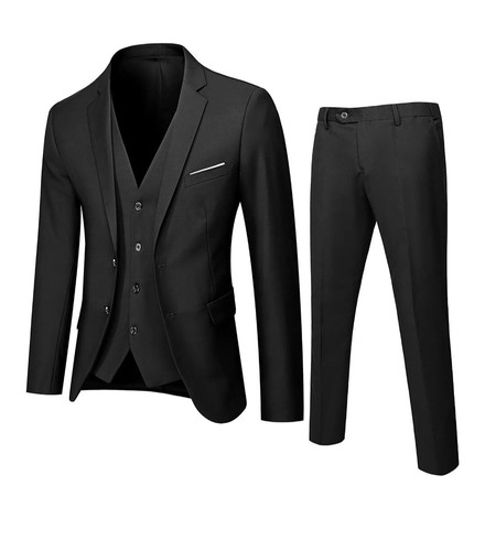 Teens Youths Boys Lads Mans Suit Slim 3 Piece Suit: Jacket,Waist Coat,Trousers