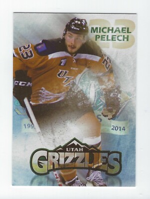 2014-15 Utah Grizzlies (ECHL) Michael Pelech (Atlanta Gladiators)