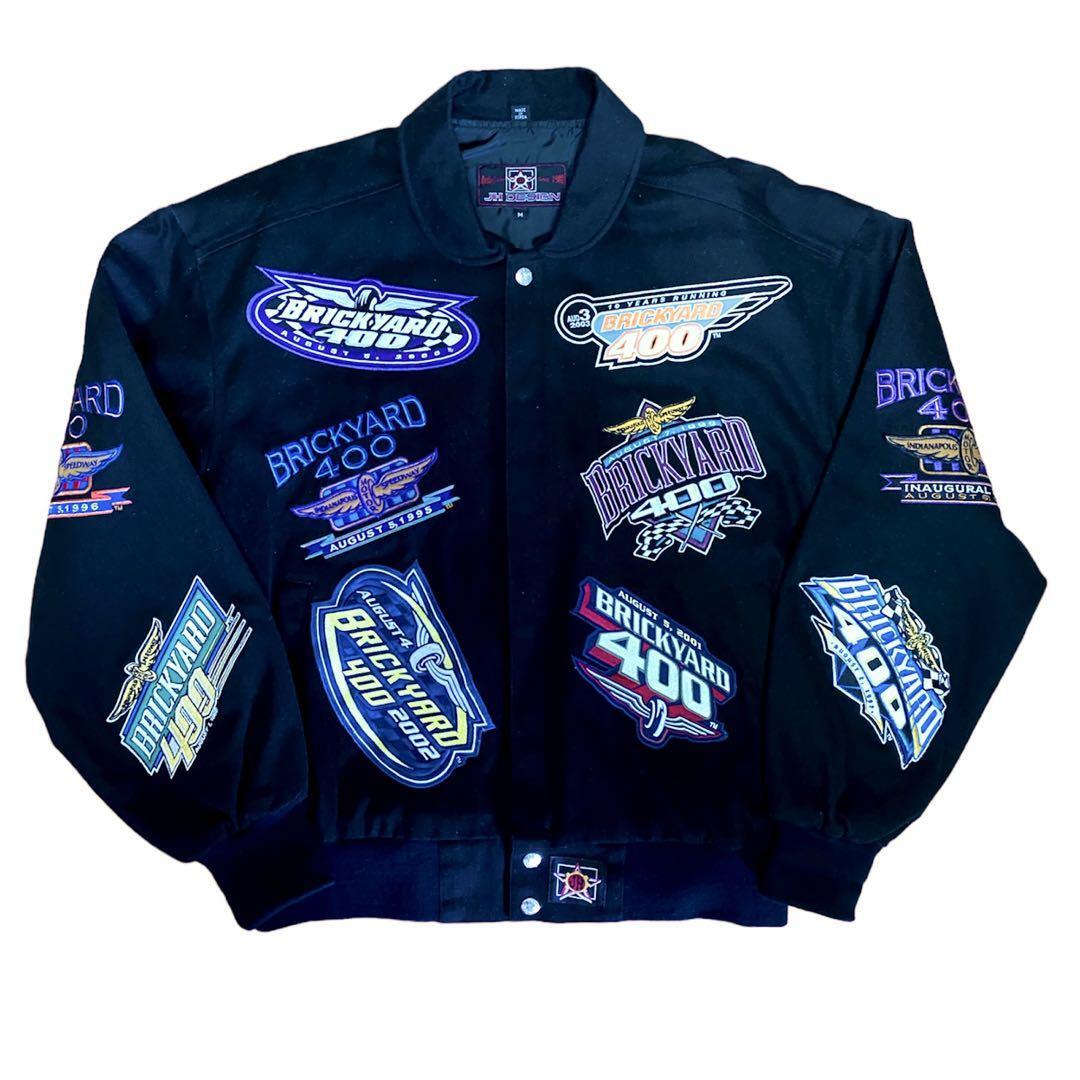 JH DESIGN Racing Jacket BRICKYARD400 Size M | eBay JH DESIGN Racing Jacket BRICKYARD400 Size M | eBay