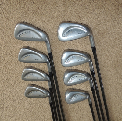 RH TaylorMade Burner Midsize Iron Set 3-PW, GRAPHITE FLEX TWIST