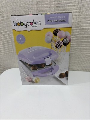 The Original Babycakes Mini's Mini Cake Pop Maker - Purple 9 Ct
