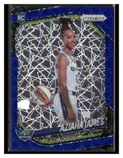 2025 Prizm WNBA Aziaha James Blue Velocity Rookie #142