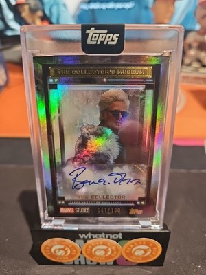 The Collector /100 Autograph Benicio Del Toro 2025 Topps Marvel TM-BT