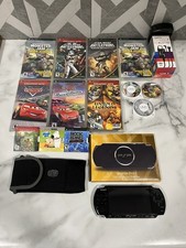 Sony PSP 3001 Gloss Black Handheld System with 13 games!