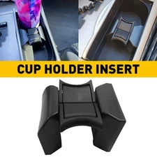 Fit For Toyota 2007-2011 Camry Center Console Cup Holder insert Divider Black AA