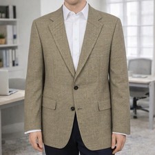 Brooks Brothers 346 Houndstooth Blazer Men s 40R Classic Tailored Business Sport
