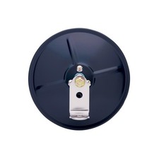 Black Round Convex Vehicle Mirror Cl060b Improves Viewing Area 2.1Lbs