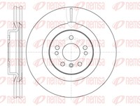 Remsa 2X Bremsscheibe Vorne Ø350 Mm FüR Mercedes-Benz M-Klasse W164 ML 320 CDI