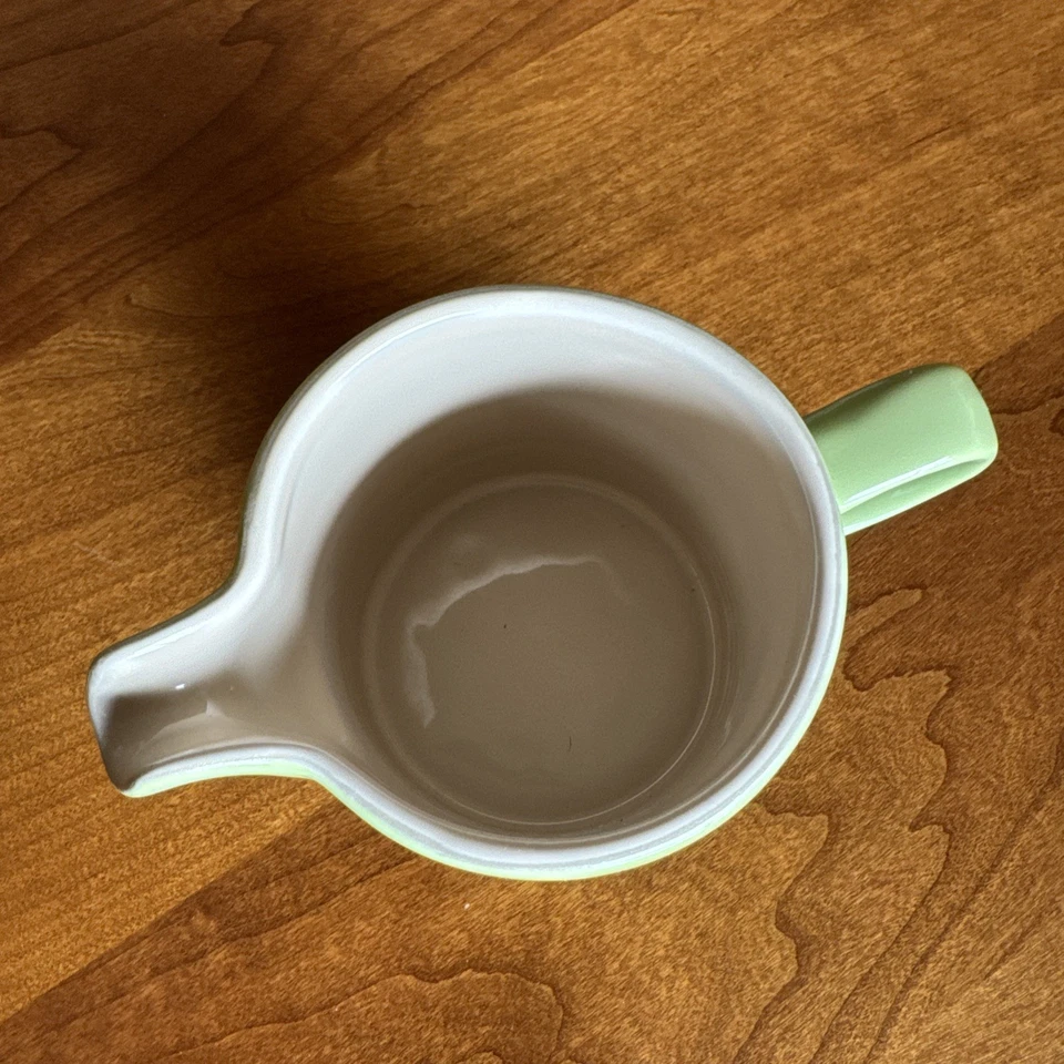 Le Creuset Jarra de Leche/Crema Verde Romero Hinojo NUEVO NUEVO CON ETIQUETAS Vajilla de Café Té Foto 2 de 4