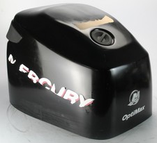 Prodotto: Mercury_90_Optimax_ROSSO - Kit d'autocollants pour moteur hors-bord Mercury 90 Ch - Optimax ROUGE - STS