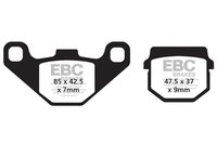 Sfac Carbon BremsbeläGe FüR EBC Sfac083 Roller