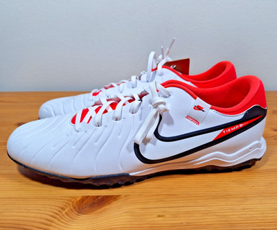 Nike Tiempo Legend 10 Academy TF Turf Men's Size 13 Bright Crimson DV4342-100