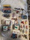 Vintage 1974+ Playmobil Geobra Vehicle Raft Fort Cabin People Clowns Figures Lot