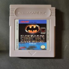 Batman the Video Game Nintendo GameBoy 1990 Cartridge  Tested Working Authentic