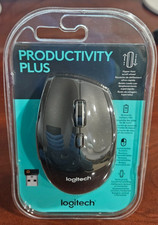 Logitech Productivity Plus USB Optical Mouse 7-Buttons Unify USB 910-005746 NEW