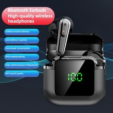 TWS Wireless Earbuds Bluetooth 6.0 Headset Noise Cancelling Earphones Headphones