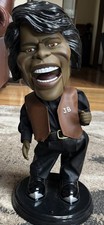 GEMMY JAMES BROWN SINGING FIGURE - SINGS BUT DANCING , MUSIC & MOUTH DO NOT WORK
