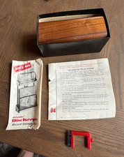 Vintage Discwasher D4 record-cleaning system for vinyl LP records.