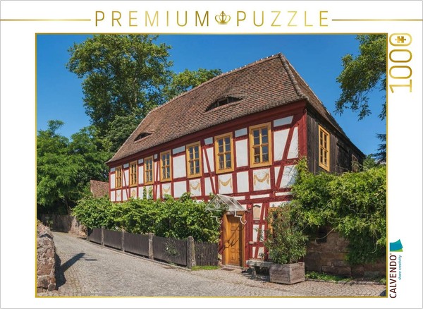 Calvendo Puzzle Lorenz House, Radebeul | 1000 Pieces, Finished Size 25.2 × 18.9-image