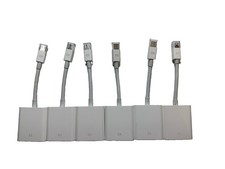 Lot of 6 OEM Original Apple A1307 Mini DisplayPort to VGA Adapter TESTED