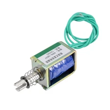 XRN-0837 DC 12V 20N 10mm Pull Type Open Frame Solenoid Electromagnet