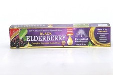 Black Elderberry Toothpaste 100% Fluoride Fre...