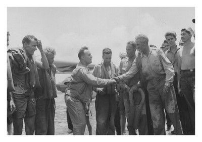 Lt Robert Feddern Navy PBY Flight Boat Pilot in Coral Sea 1943