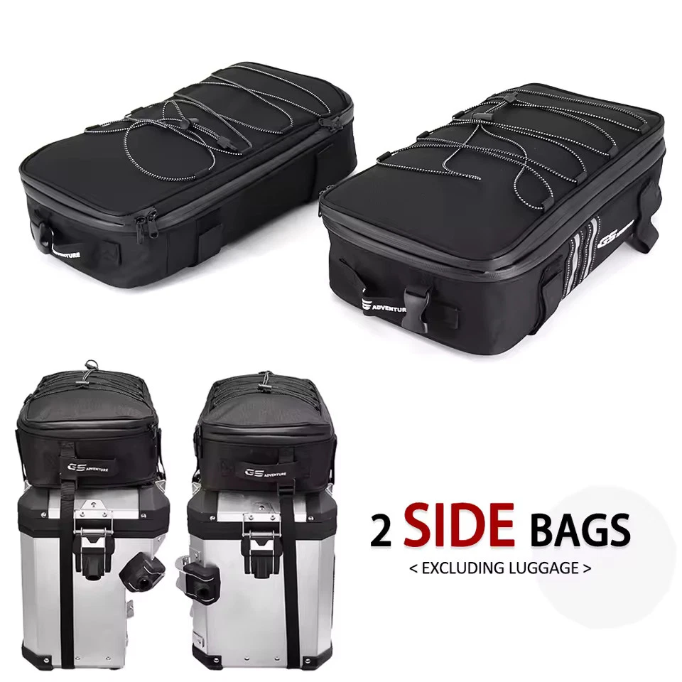For BMW R1250GS R1300GS Adventure R1200GS LC ADV Side Case Panniers Luggage - Immagine 2 di 4