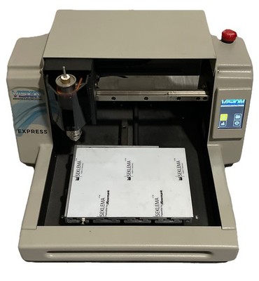Vision Express Engraver S5 Desktop Rotary Engraver 400224197M Made In USA