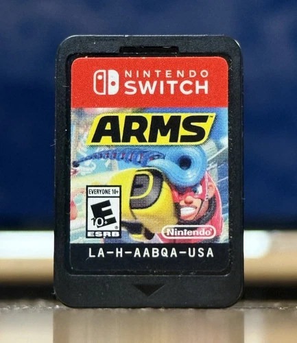 Nintendo ARMS Game Cartridge For Nintendo Switch Tested Working Free Shipping
