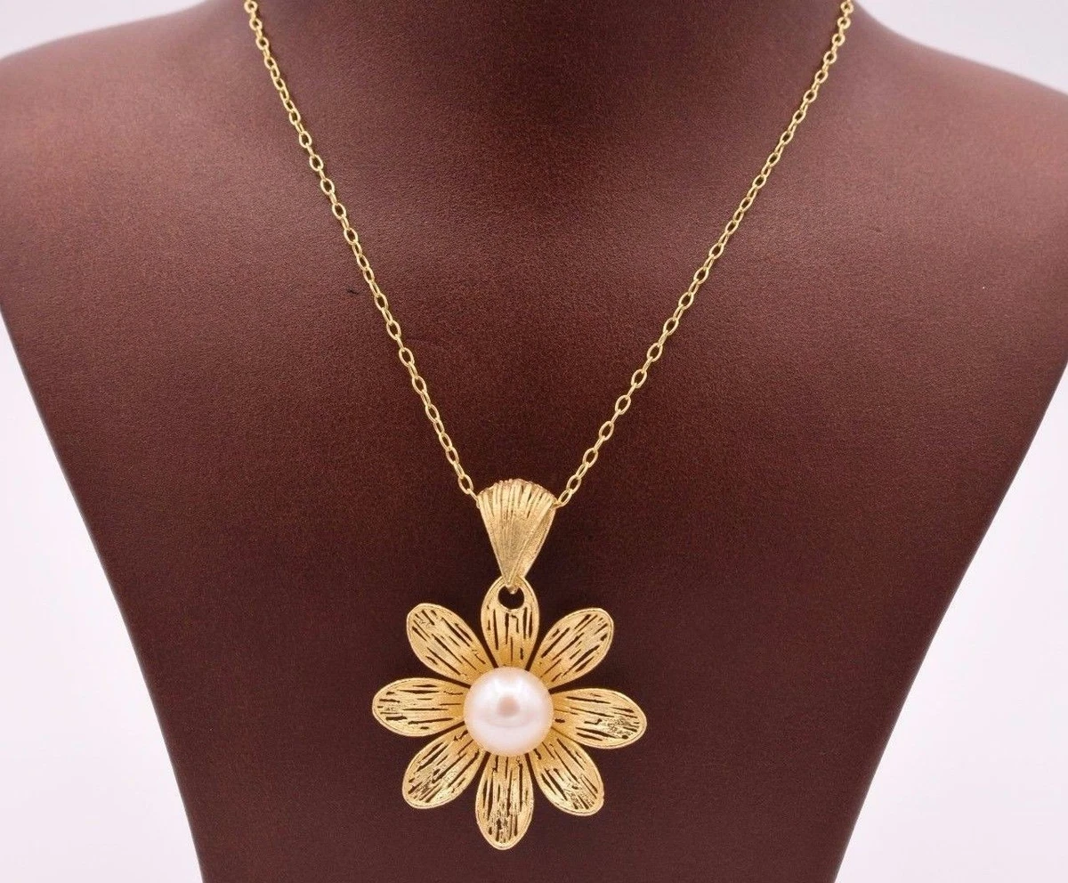 Collana Donna Placcata Oro Rosa Con Ciondolo Fiore E Zirconi Colorati Austriaci - Catenina 45 Cm, Scatola Antigraffio Inclusa