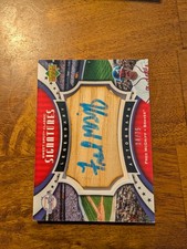 2007 Upper Deck Sweet Spot Classic Fred McGriff Signatures Barrel Blue Ink #/75