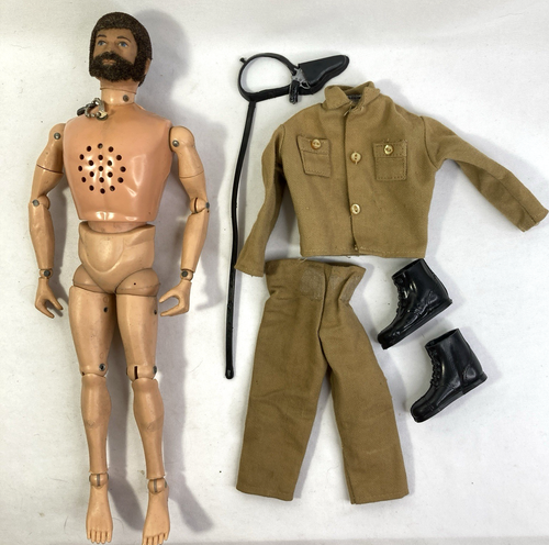 Vintage GI Joe Adventure Team Talking Commander getestet funktioniert mit Zubehör