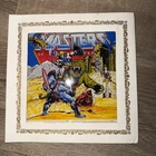 Vintage 1980s He-Man & MOTU 6” X 6” Small Carnival Glass