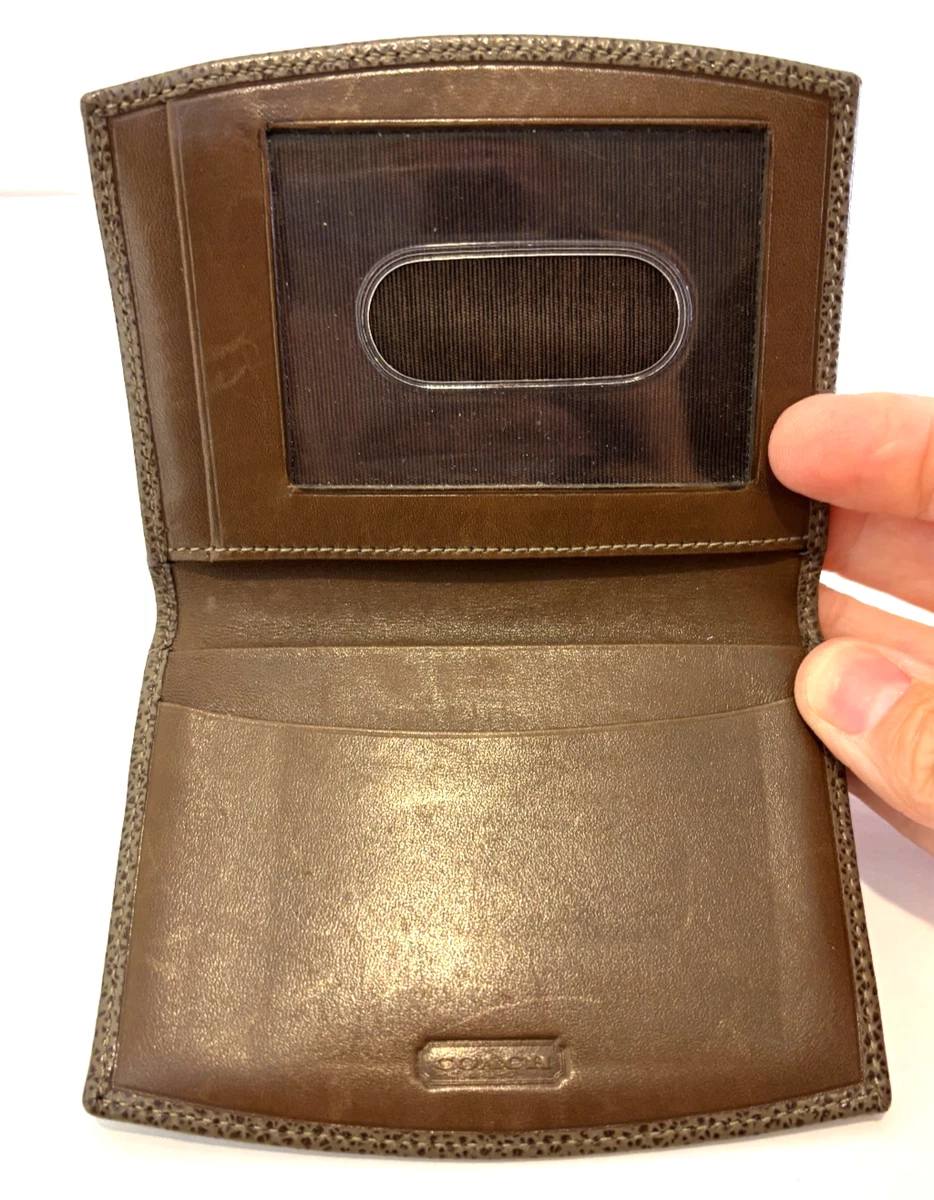 Coach Brown Vintage Wallets & Coin Purses for sale | eBay