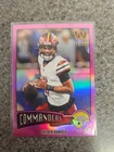 2025 Topps Chrome Football Jayden Daniels 1975 Topps Pink Refractor /250