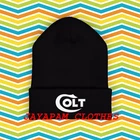 COLT Fire Arms Embroidered Classic Winter Black Beanie Hat
