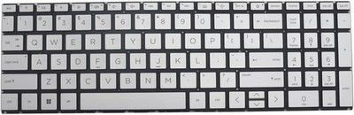 New HP Pavilion 17-CN 17-CN0000 17-CP 17-CP0000 Series Backlit Silver Keyboard