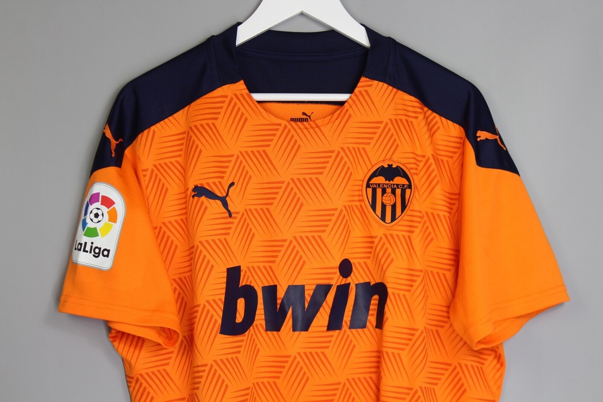 VALENCIA FC 2020 2021 AWAY FOOTBALL SHIRT JERSEY CAMISETA PUMA SIZE XL