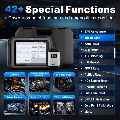 XTOOL D9 MAX J2534 Programming Diagnostic Tool OBD2 Scanner D9S