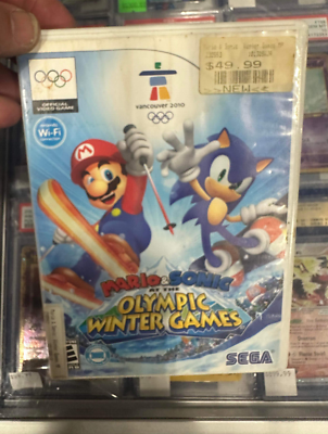 Mario Wii Winter Sports 2009 Mario Sonic At The Olympic Winter