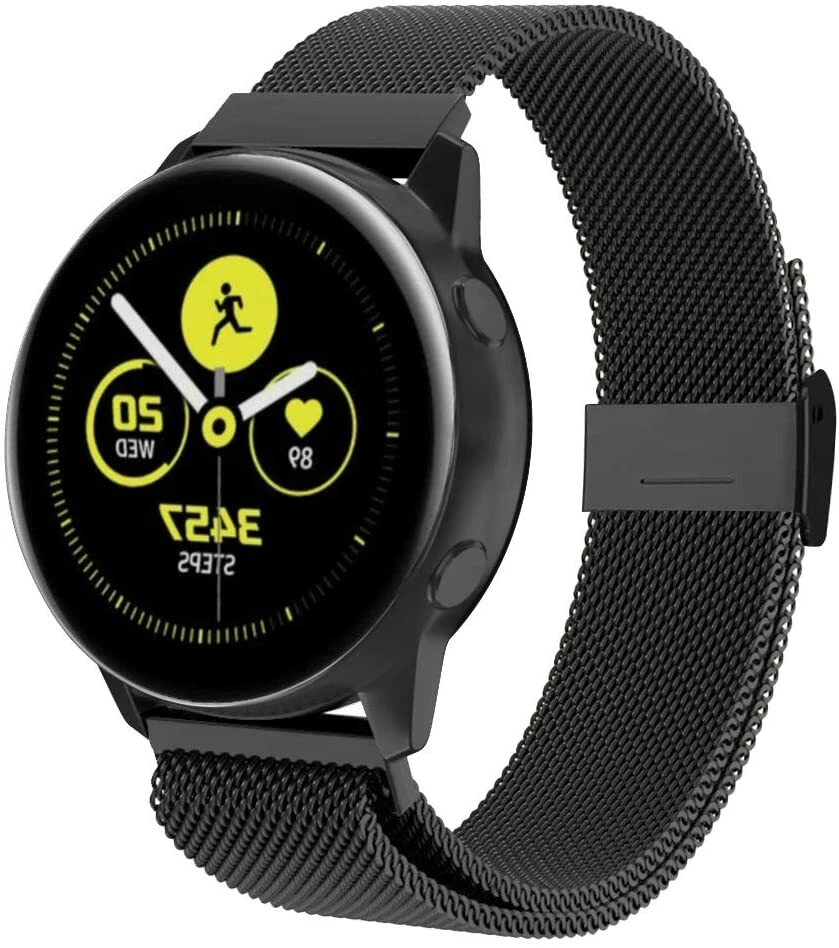 Correa Milanesa de Acero Inoxidable 40mm/44mm para Samsung Galaxy Watch Active 2 Foto 3 de 4