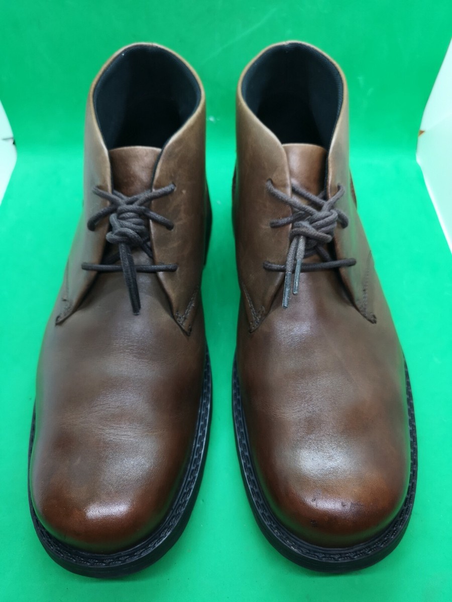 Clarks Men\'s Tan Brown Suede Lace Up Chukka Ankle Dress Boots Size 13 M Casual Clarks J Hinman Men main image 2