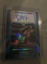 Damon Arnette 2020 Panini Certified RC AUTO MIRROR TEAL Holographic Foil /50