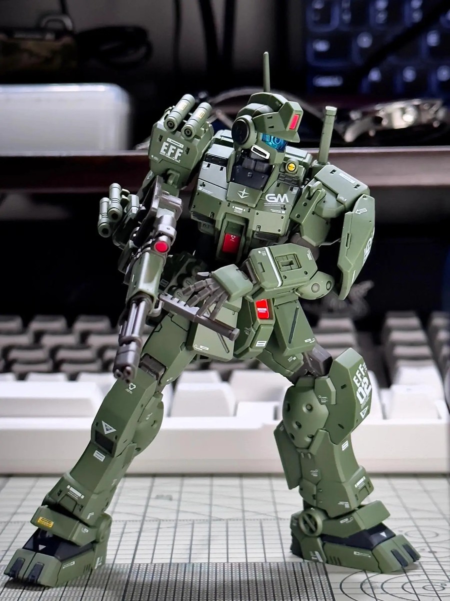 HG 1/144 RGM-79S GM Spartan Assembly Model Kit - Gundam Robot