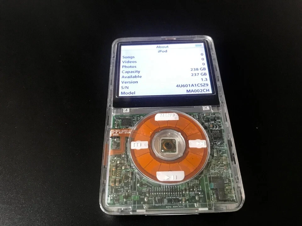 Apple iPod Classic 5th Gen. 30GB - White (MA002LL/A) for sale