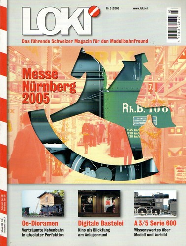 Auswahl: LOKI Jahrgang 2005 - Gleisbau - Modellbau - Anlagenbau - Lokomotiven - Picture 3 of 9