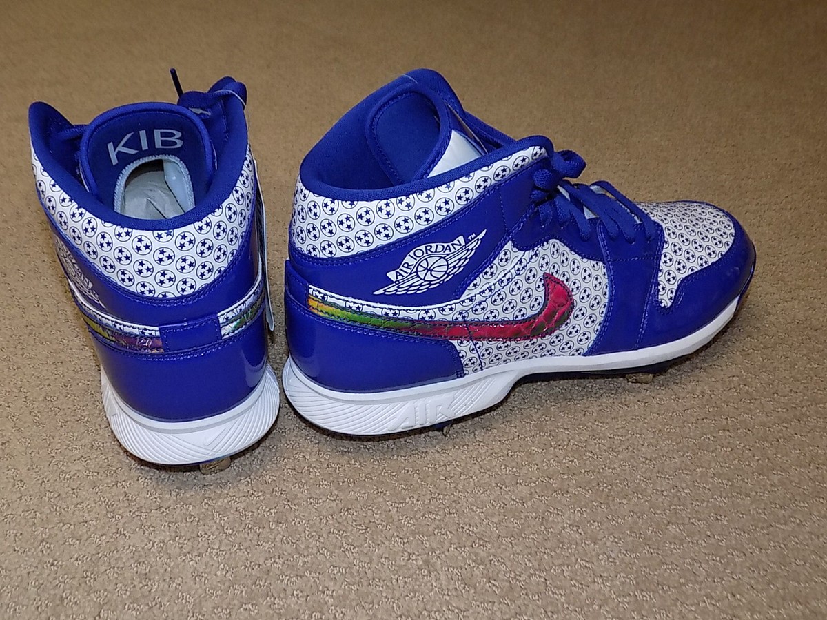 Mookie Betts Home Air Jordan Nike Cleats 2020 Los Angeles Dodgers