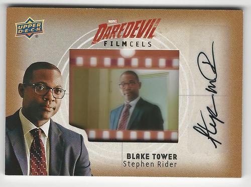 Stephen Rider as Blake Tower DAREDEVIL Seasons 1 & 2 Film Cell ...
